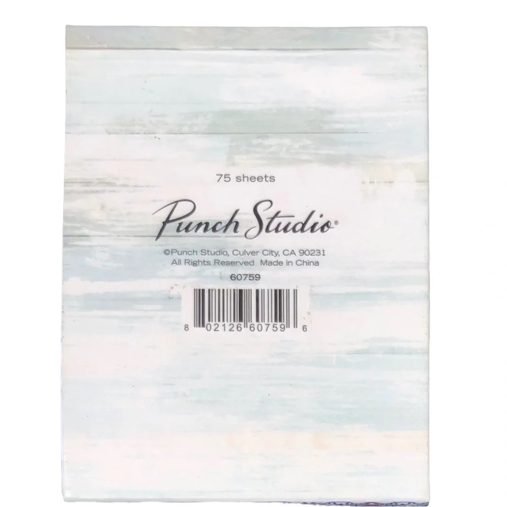 Punch Studio Embellished Mini Notepad ~ Love is Homemade (60759)